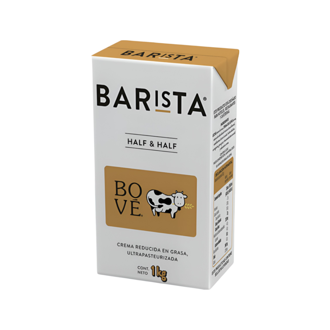 Crema Para Café Half and Half Bové 1 L