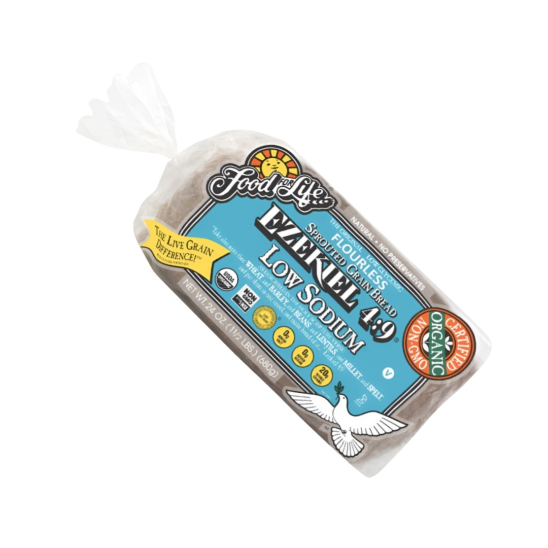 Pan Ezekiel 49 Bajo en Sodio Orgánico Food For Life 680g