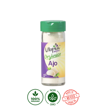 Ajo en Polvo Orgánico Utopia 80g