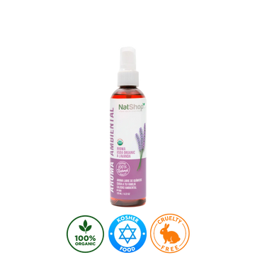 Aromatizante de Lavanda Orgánica NatShop 125ml