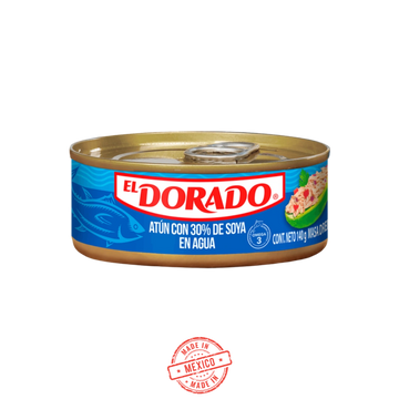 Atún Aleta Amarilla en Agua El Dorado 130g