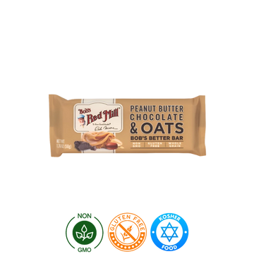 Barra De Avena con Crema de Cacahuate y Chocolate Bob's Red Mill 50g