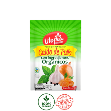 Caldo De Pollo Orgánico Utopia 250g