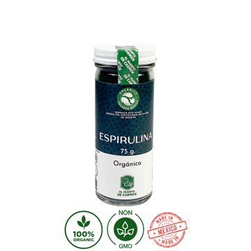 Espirulina Orgánica El Huerto de Carmen 75g