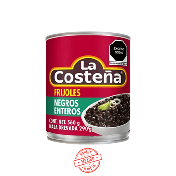 Frijol Negro Entero La Costeña 560g