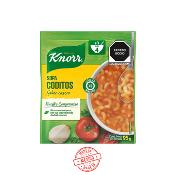 Sopa Coditos Knorr 95g