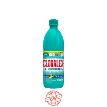 Blanqueador El Rendidor Cloralex 500ml