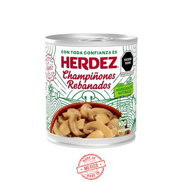 Champiñon Rebanado Herdez 186g