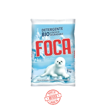 Detergente en Polvo Foca 1Kg
