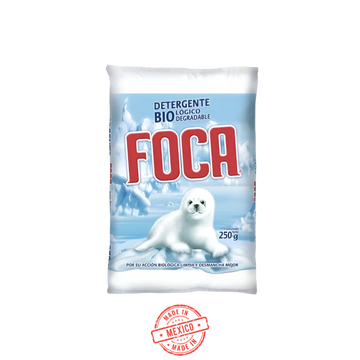 Detergente en Polvo Foca 250g