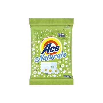 Detergente en Polvo Naturals Ace 800g