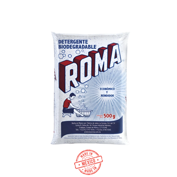 Detergente en Polvo Roma 500g