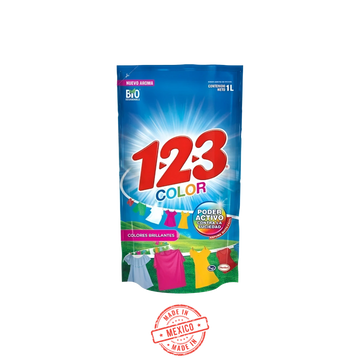 Detergente Liquido para Color 1-2-3 1L