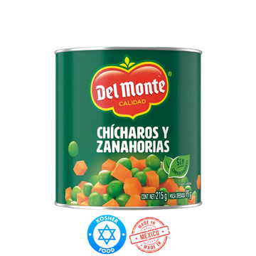 Chicharos y Zanahorias Del Monte 215g