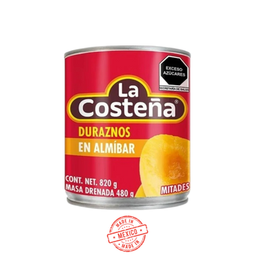 Duraznos en Almíbar La Costeña 820g