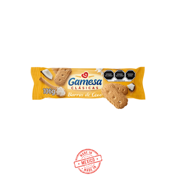 Barras de Coco Gamesa 106g