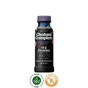 Yogurt Bebible Mixed Berry Vainilla 20g Proteína Chobani