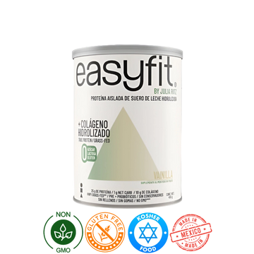 Proteína + Colágeno Premium Vainilla Easy Fit by Julia Ritz 455g