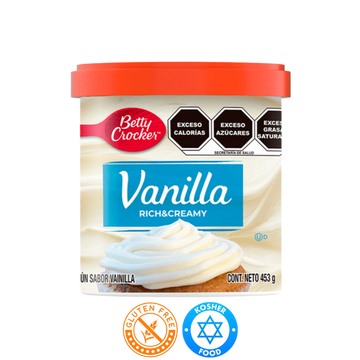 Betun Rich & Creamy Vainilla Betty Crocker 453g