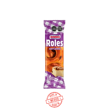 Pan Roles de Canela Bimbo 180g