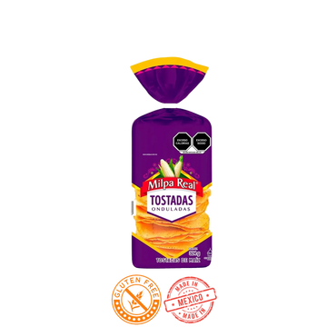 Tostadas Onduladas Milpa Real 324g