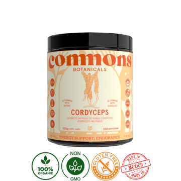 Hongo Cordyceps Orgánico Commons Botanicals 100g