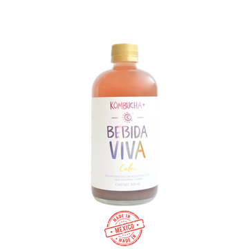 Kombucha Calm Zarzamora-Lavanda Bebida Viva 500ml