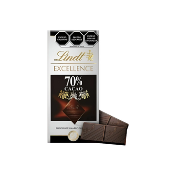 Chocolate Cacao Excellence Lindt 70% 100g