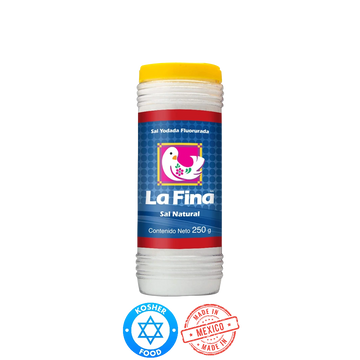 Sal Yodada Fluorurada La Fina 250g
