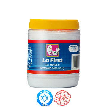 Sal Yodada Fluorurada La Fina 120g