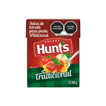 Salsa para Pasta de Tomate Tradicional Hunts 360g