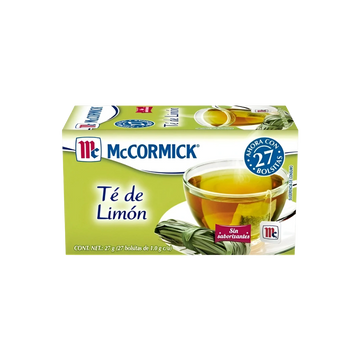 Té de Limón McCormick 27 Bolsitas