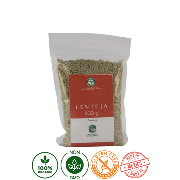 Lentejas Orgánicas El Huerto de Carmen 500g