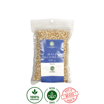 Maíz Palomero Orgánico El Huerto de Carmen 500g