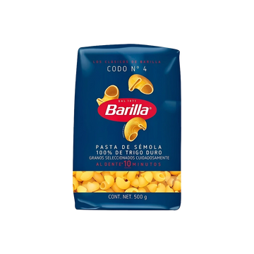 Pasta Codo N4 Barilla 500g
