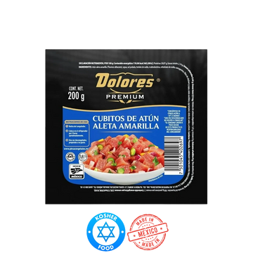 Cubos de Atún Cevicheros Dolores 200g