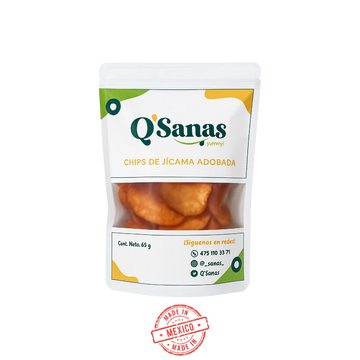 Chips Jícama Adobada Q Sanas 65g