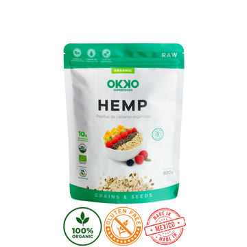 Semillas de Hemp Orgánicas Okko 800g