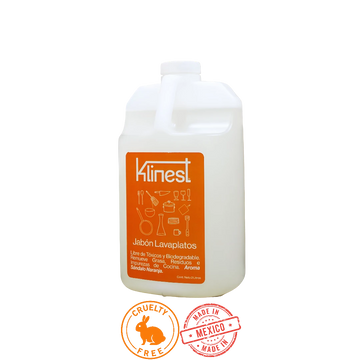 Jabón Lavaplatos Aroma Sándalo y Naranja Klinest 2L