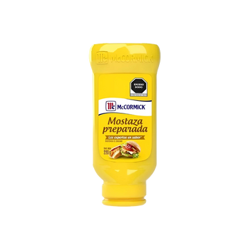 Mostaza Preparada Squeeze McCormick 220g