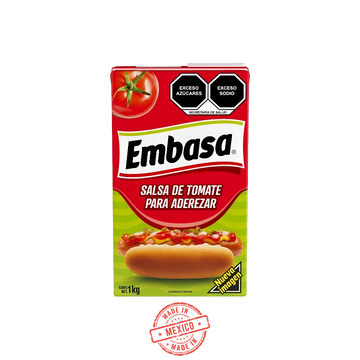 Salsa de Tomate para Aderezar Embasa 1kg
