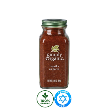Paprika Orgánica En Polvo Simply Organic 84g