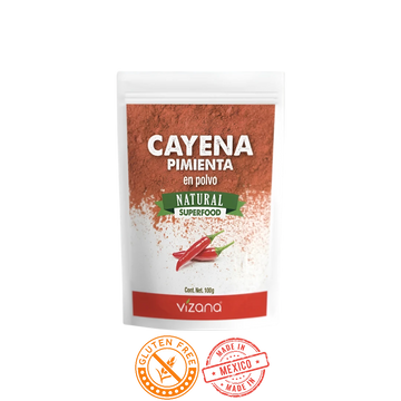 Pimienta Cayena en Polvo Orgánica Vizana 100g