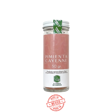 Pimienta Cayenne El Huerto de Carmen 50g