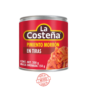 Pimiento Morron en Tiras La Costeña 220g