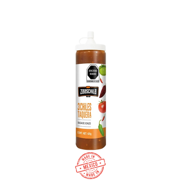 Salsa Taquera 3 Chiles Zaaschila 425g