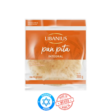 Pan Pita Integral Libanius 380g