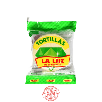 Tortilla de Maiz Blanca La Luz 800g