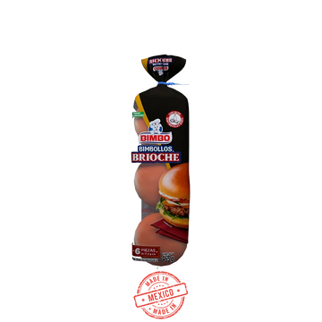 Pan Para Hamburguesa Brioche Bimbo 465g