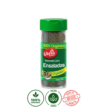 Sazonador para Ensaladas Orgánico Utopia 21g